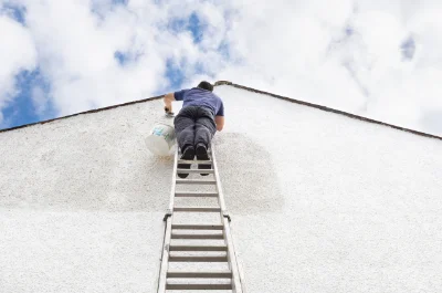 Peinture extérieure à Feucherolles — façades et ravalement